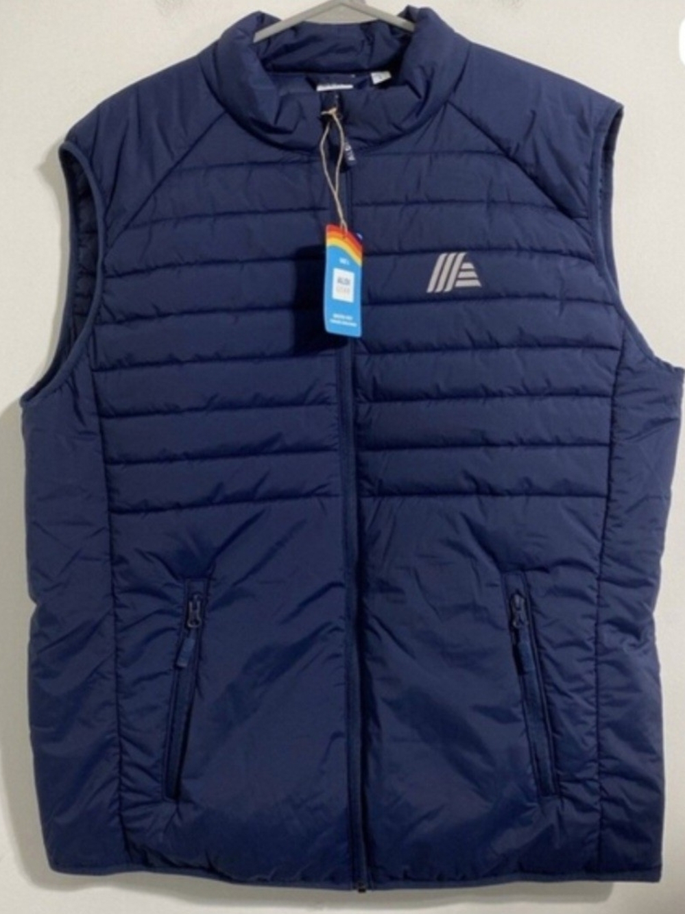 Navy Quilted Puffer Vest - Lightweight Outdoor Layer